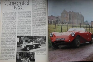 CC 1975 magazine article: ARNOTT sports racers, Le Mans 1955 - Picture 1 of 1
