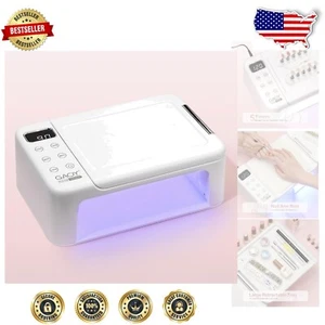 Compact and Powerful Nail Curing Lamp - 63 LED Units with Tabletop Design - Picture 1 of 8