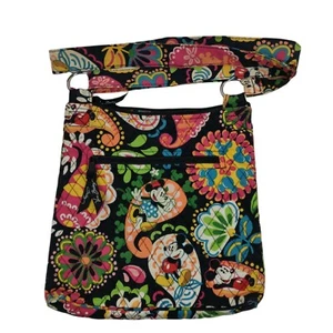 VERA BRADLEY DISNEY MICKEY & MINNIE HIPSTER CROSSBODY BAG EXCELLENT CONDITION! - Picture 1 of 10