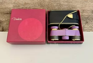 exklusiv Sonderausführung Carl Zeiss DIADEM 2,5x Lila- Gold Opernglas Neuzustand - Bild 1 von 7