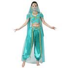 4Pcs/Set Sequins Noble Cosplay Clothes Dancer Skirt  For Thailand/India/Arab