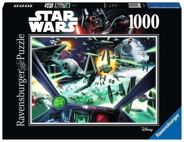 Ravensburger 16919 Star Wars X-Wing Cockpit 1000 Pc Jigsaw Puzzle Complete