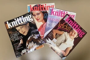 Vogue Knitting Magazines, vintage 2001/02, 4 Issues, Kids Special Issue - Picture 1 of 9