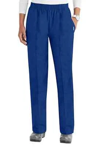 NEW W TAG Landau Essentials Classic Relaxed Fit Pants 8327 Royal SIZE PSM - Picture 1 of 6