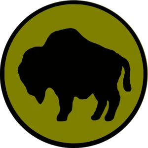 U.S. ARMY 92nd Infantry Division "Buffalo Soldiers" Insignia Patch vinyl decal - Picture 1 of 1