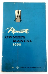 Folleto manual del propietario original Plymouth 1960 - Imagen 1 de 12