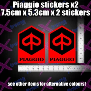 Piaggio Decals/Stickers Moped Vespa Classic Motorcycle scooter 50 70 125 172 183 - Picture 1 of 7