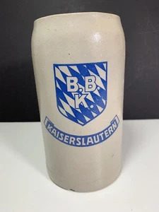 Vintage 1950’s German Beer Mug B.B.K. Kaiserslautern Germany Brewery - Picture 1 of 12