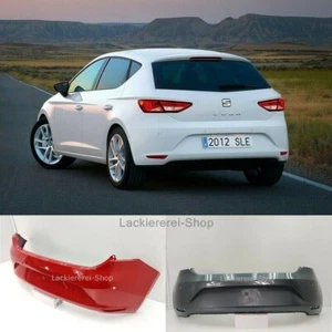 STOßSTANGE HINTEN LACKIERT IN WUNSCHFARBE NEU für Seat Leon 2012-2016 - Bild 1 von 18
