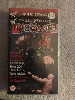 WWF WWE St. Valentines Day Massacre VHS WF221 - Bild 1 von 2