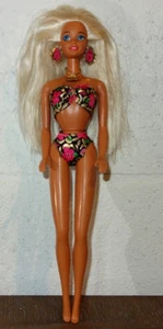 1994 Mattel Barbie TROPICAL SPLASH W/ Original Floral Bikini & Jewelry - Picture 1 of 8