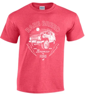 Bronco Ford T-shirt Mens Graphic Tees Dad Gifts Fathers Day Clothing Accessories - Picture 1 of 3