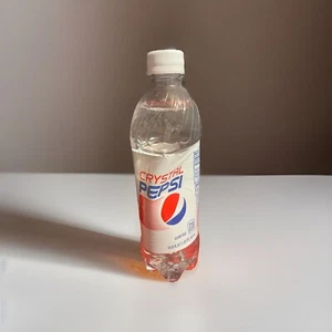 Unopened Crystal Pepsi Clear Soda discontinued 20oz Bottle Limited Edition 2017 - Picture 1 of 3