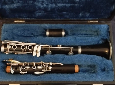 Clarinete Buffet Crampon RC A (LA) 1982 madera de granadilla hecho en Francia Foto 1 de 4