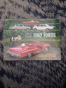 Ford 1962 folleto de ventas folleto catálogo antiguo original - Imagen 1 de 1