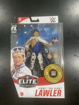 WWE Elite Collection Jerry "The King" Lawler Series 82 WWF Pro Wrestling Nuevo en caja Foto 1 de 2