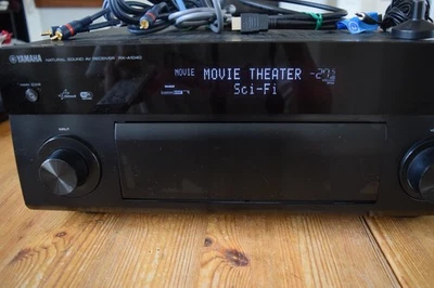 Yamaha AVENTAGE RX-A1040 7.2 AV Receiver Bundle, Remote, Cable, YPAO Mic -Tested - Image 1 of 4