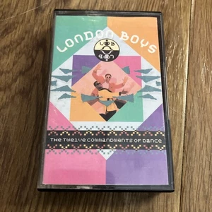 The London Boys twelve commandments of dance cassette tape WEA tested vintage - Picture 1 of 6