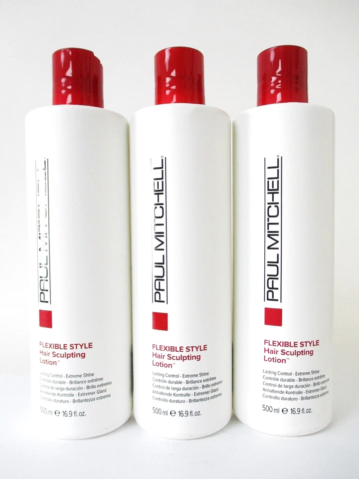 Paul Mitchell Loción para esculpir el cabello estilo flexible 16,9 oz (3 botellas) NUEVO Foto 1 de 2