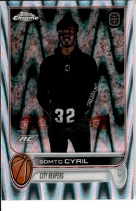 2023-24 Refractor Somto Cyril Rookie City Reapers #14 - Picture 1 of 2