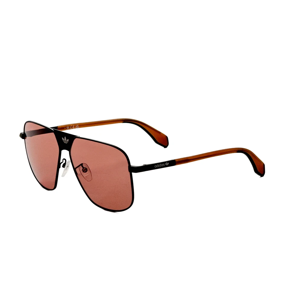 Adidas Men's 60mm Matte Black Sunglasses OR0091-02J-60 - Image 1 of 1