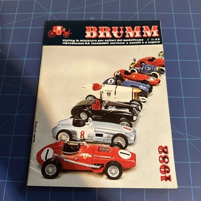 Catálogo Brumm 1982 vintage 40 páginas coches modelo, Italia, nuevo de stock Foto 1 de 3