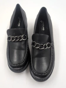 Eastland Nora Women’s Black Loafers Slip On Shoes 1.5” Block Heel Size 11 M - Picture 1 of 9