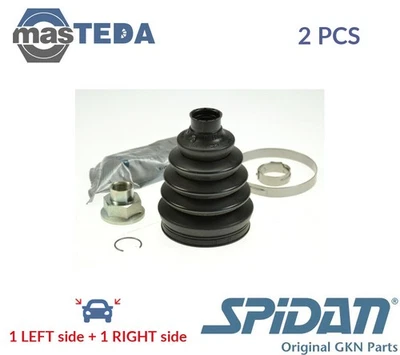 24936 CV JOINT BOOT KIT PAIR SPIDAN 2PCS FOR OPEL AGILA 1.0 LPG,1.2 LPG,1.0,1.2 - Image 1 of 4