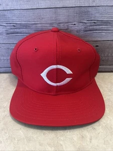 Vintage Drew Pearson Cincinnati Reds Snapback Hat New Sof' Bill 80s - Picture 1 of 10