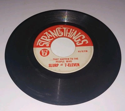 7-Eleven Dance the SLURP / The Strange Things 7" vinyl PROMOTIONAL 45 rpm 1967 Foto 1 de 4