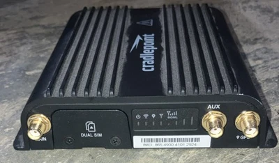 Cradlepoint IBR600C-150M-D 150 Mbps 2-Ports Wireless (Wi-Fi) Router TESTED - Image 1 of 3