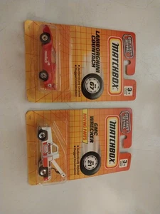 2 Vintage Matchbox Diecast 1993 Lamborghini and GMC Wrecker - Picture 1 of 6