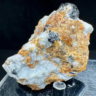 Espinela, condrodita: cantera Franklin, Franklin, condado de Sussex, Nueva Jersey, EE. UU. Foto 1 de 4