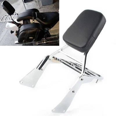 For Kawasaki Vulcan 1500 VN1500 Classic Rear Backrest Sissy Bar W/ Luggage Rack Foto 1 de 4