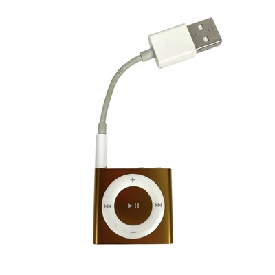 Apple iPod Shuffle 6th Generation Orange 2GB A1373 MKM92LL/A - Tested Works - Image 1 of 4
