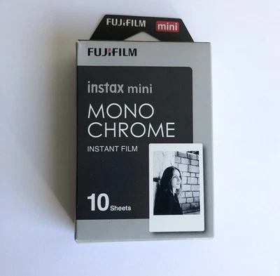 FUJIFILM Instax mini película instantánea monocromática 10 hojas Foto 1 de 4