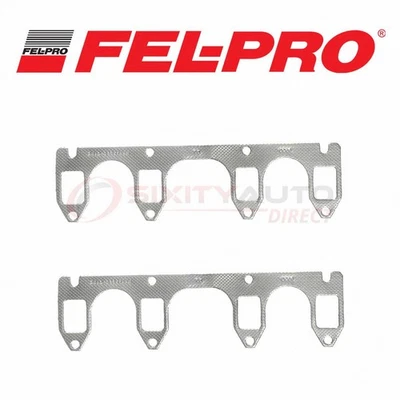 Fel-Pro Exhaust Manifold Gasket Set for 1958-1959 Ford Skyliner 5.4L 5.8L ba Foto 1 de 4