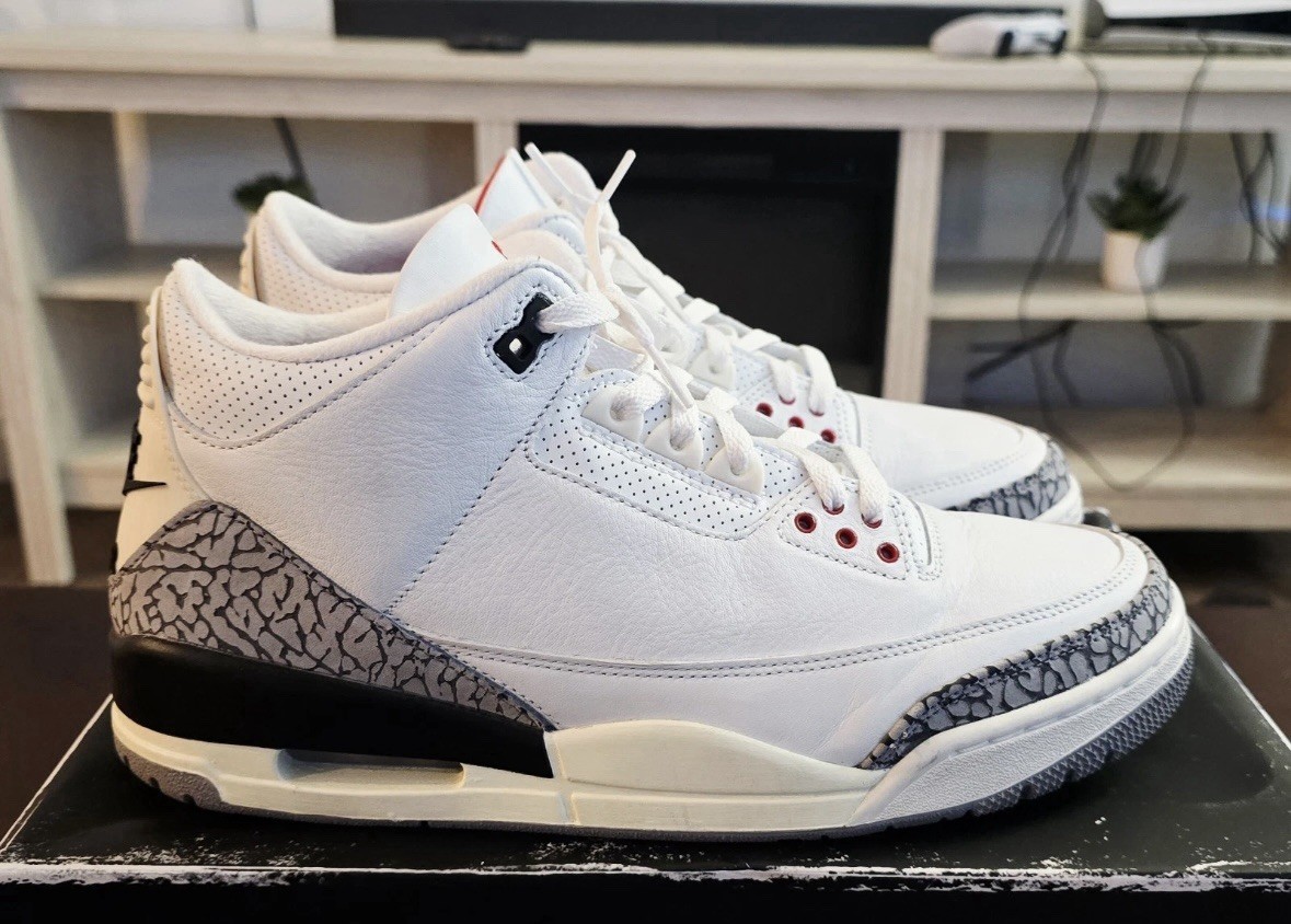 Jordan 3 Retro White for Sale | Authenticity Guaranteed | eBay