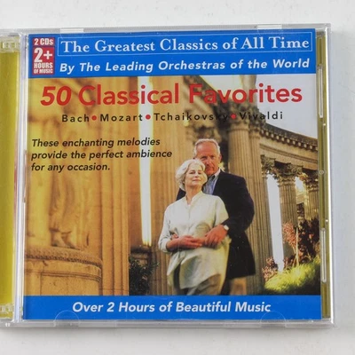 50 Classical Favorites Greatest Classics of All Times CD 2000 Bach Vivaldi Foto 1 de 4