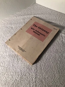 Williams Electronics, Original, Pinball, The Getaway, WPC Schematic Manual - Picture 1 of 1