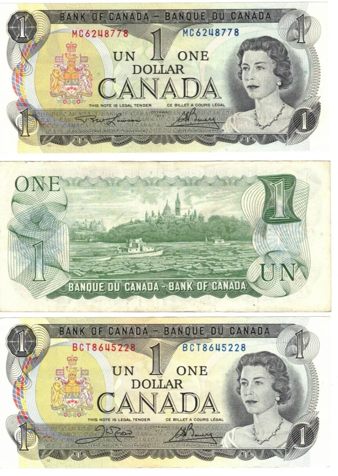 Canada 1 Dollar Bill | 1973 | Bank of Canada One Banknote | Uncirculated UNC - Image 1 of 1
