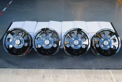 SUZUKI KING QUAD 750 12" BLACK 26X ATV / UTV ALUMINUM WHEELS (SET 4) IRS1CA - Image 1 of 3