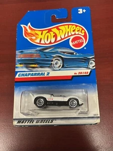 1998 Hot Wheels #669 First Editions 28/40 CHAPARRAL 2 White w/Chrome S1 - Picture 1 of 2