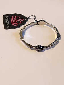 Brazalete Brazalete Paparazzi Cincelado Craze - Plata - Imagen 1 de 1