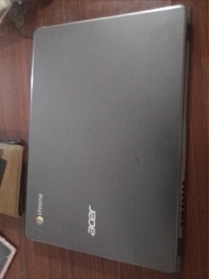 Portátil Acer Chromebook C720 11,6" (16 GB SSD Intel Celeron 2955U 1,4 GHz 2 GB) gris Foto 1 de 2