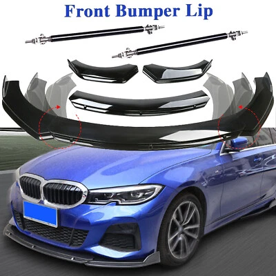 For BMW 320i 325i 330i Front Bumper Lip Part Accessories Splitter Spoiler Body - Image 1 of 4
