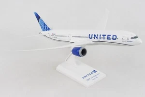 Skymarks United Airlines Boeing Dreamliner 787-9 1/200 Scale with Stand N24976 - Picture 1 of 6