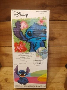 Disney Latch Hook Kit Of Stitch. 12 X 12 - Picture 1 of 8