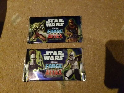 2 Paquetes Sellados - Tarjeta LE3 Star Wars Force Attax General Grievous Edición Limitada Foto 1 de 4