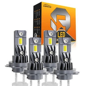 For Hyundai Santa Fe 2007-2009 LED Lightss High Low Beam Bulbs H7 Super White - Foto 1 di 13